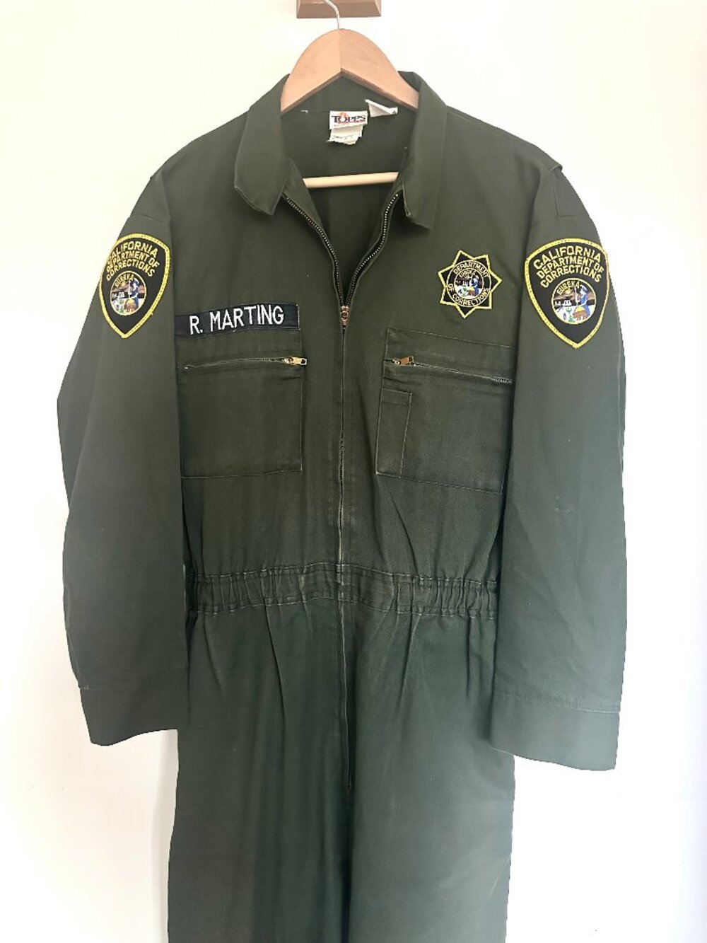 Vintage 1990s California Guard Coveralls